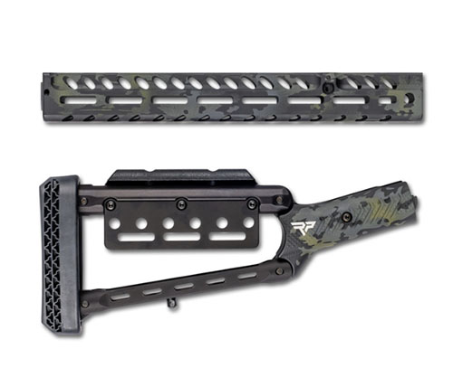 Marlin 1894 Lever End Cap / Straight Grip Stock Set offers lightweight 6061-T6 aluminum, adjustable LOP, M-LOK slots, and a secure grip for precision shooting.